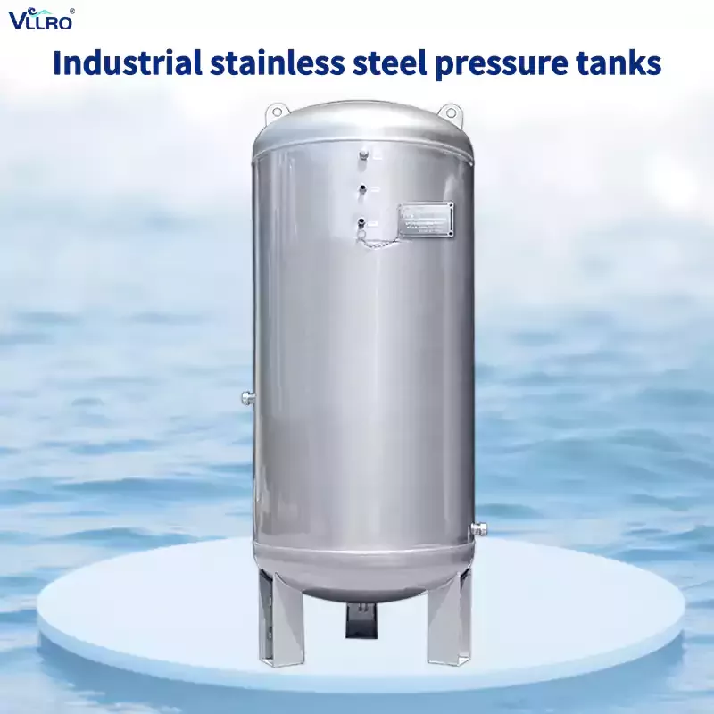Industriële roestvrijstalen druktank